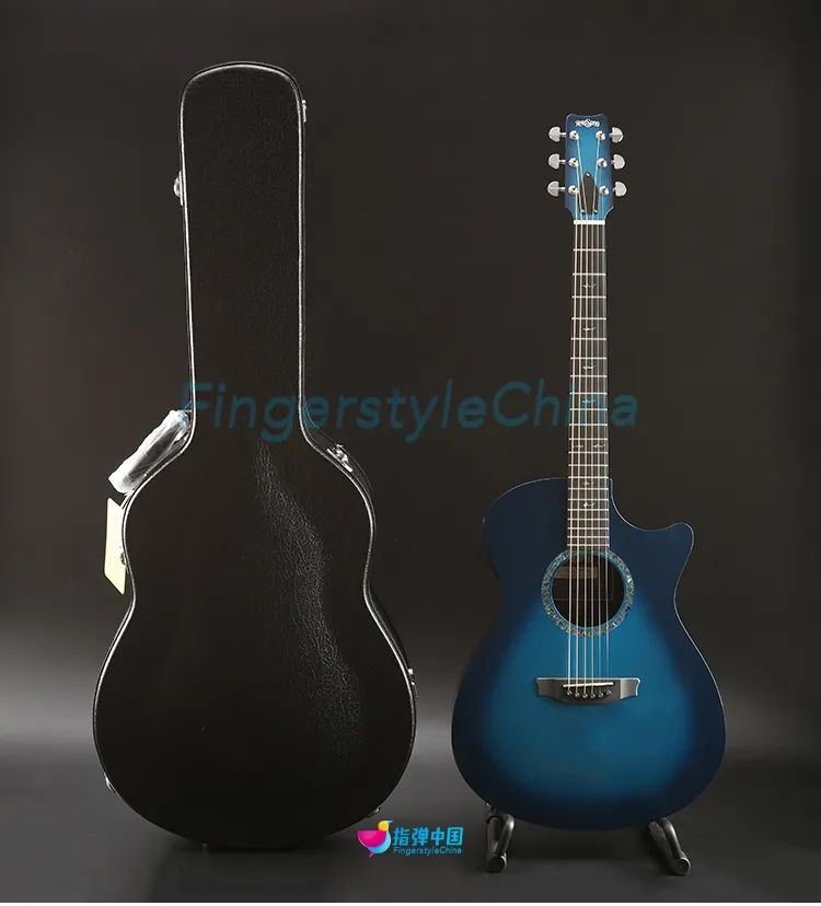 壹琴｜敢“下水”的吉他，声音会不会很烂？ 美产 Rainsong 2021定制款CO-OM1000N2M 碳纤维全石墨 电箱吉他